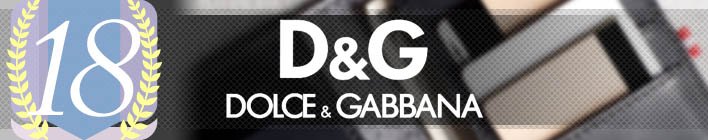 人気第１８位：ドルチェ＆ガッバーナ(Dolce&Gabbana)