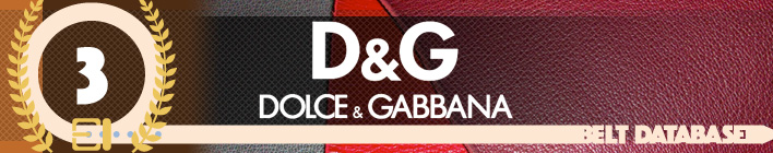 第３位：ドルチェ＆ガッバーナ(Dolce&Gabbana)