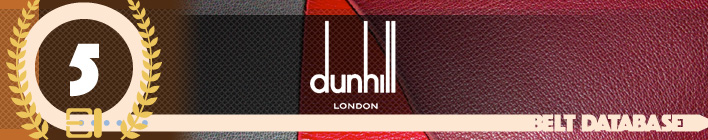 第５位：ダンヒル(Dunhill)