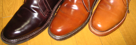 オイルドレザーの革靴のお手入れ方法
