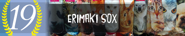 第１９位：エリマキソックス(ERIMAKI SOX)の靴下