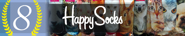 第８位：ハッピーソックス(Happy Socks)の靴下
